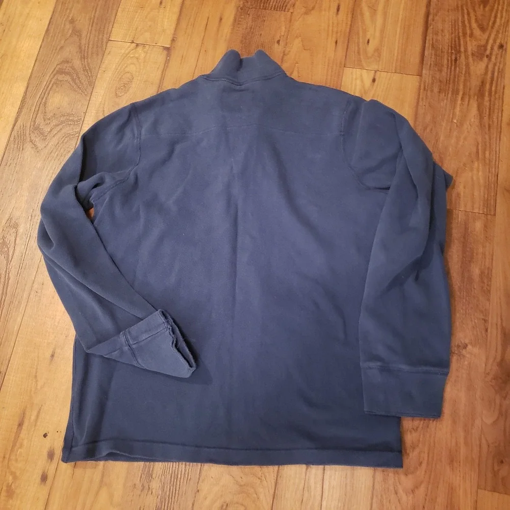 VTG Y2K Abercrombie‎ Long Sleeve Pullover Henley Shirt Casual AF Logo XXL